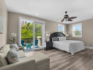3rd Floor Bedroom 4 with Sofa Sleeper and Balcony