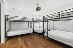 3rd Floor Queen over Queen Bunk Room