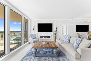 Built in LED Fireplace