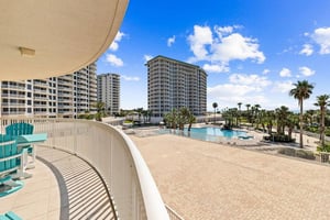Balcony View of Pool