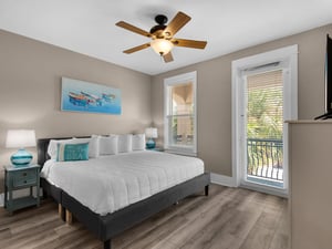 2nd Floor Bedroom 3 with King Bed