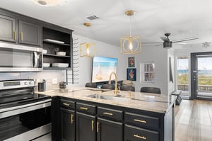 View from Kitchen on Beach Level