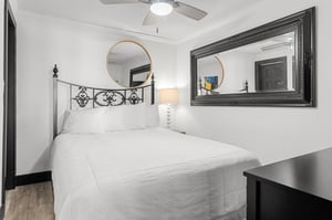 Bedroom 3 on Beach Level with Queen Bed