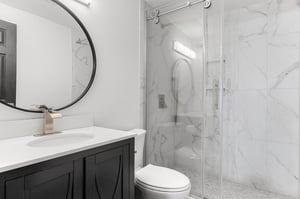 Bathroom 3 on Beach Level with Stand Alone Shower