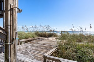 Outside Shower on Beach Level