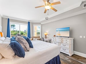 Large Primary Bedroom with Patio Access