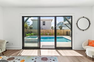 View the Pool from your 1st Floor Sitting Area