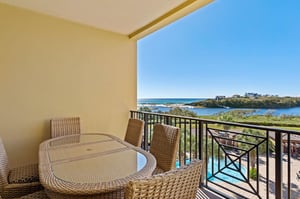 Outdoor Dining on Private Balcony