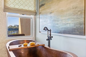 Roomy Oversized Tub In Bathroom 1