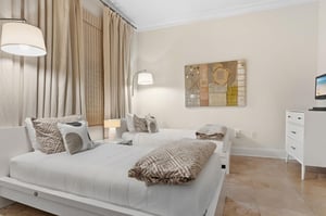 Bedroom 3 with 2 Twin Beds