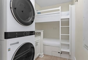 Laundry Room with Custom Built Bunks