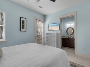 Bedroom 5 with Back Door and Ensuite on 1st Floor