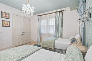 Bedroom 4 with Soothing Blue Color Scheme