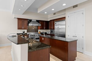 Kitchen with Stainless Steel Appliances