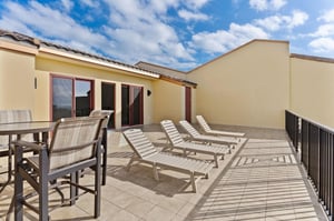 Dine or Relax on the Penthouse Terrace on 2nd Floor