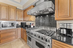 Kitchen with Stainless Steel Appliances