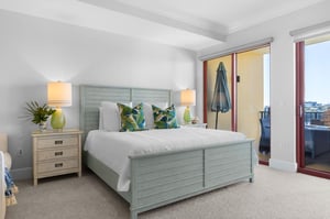 Bedroom 2 on 1st Floor with King Bed