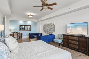 Spacious Bedroom 1 with Sitting Area