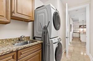 Convenient Laundry Room