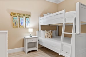 Bedroom 3 with Double over Queen Bunk