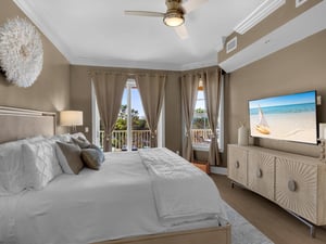 1st Floor Bedroom 2with Balcony Access