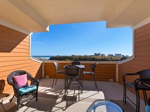 2nd Floor Balcony with Plenty of Seating