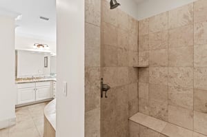 WalkIn Shower in Bathroom 2