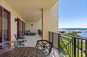 Private Balcony off Bedroom 1