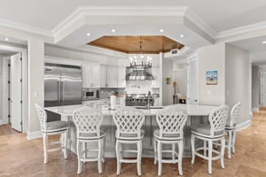 Kitchen with Bar Seating