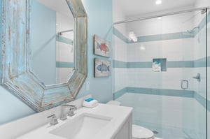 Bathroom 1 with Walk In Shower