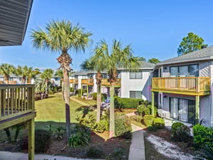 View of Courtyard and Pool Area