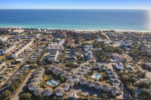 Crystal Village has two Pools and a walk from the Gulf of Mexico