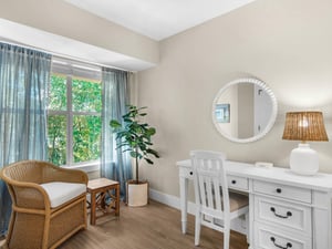 Sitting Area and Desk in Primary Bedroom