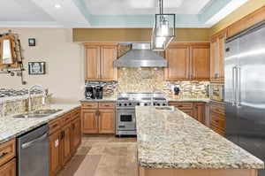 Kitchen with Stainless Steel Appliances
