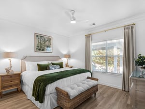 King Bed in Guest Bedroom