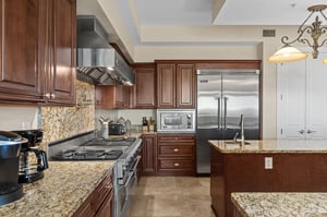 Kitchen with Stainless Steel Appliances