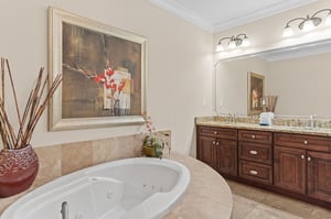 Bathroom 1 with Soaking Tub