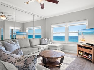 Plenty of Seating in First Floor Living Room