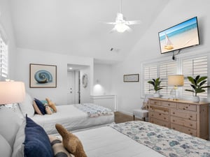 Flat Screen TV in Loft