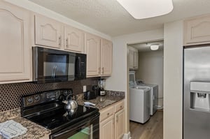 Your fullyequipped kitchen awaits with granite counters, modern appliances, and convenient inunit laundry just steps away.