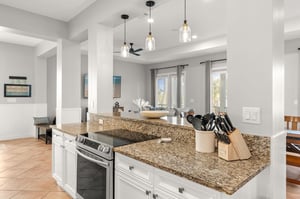 Large Islandlike bar with Additional Seating