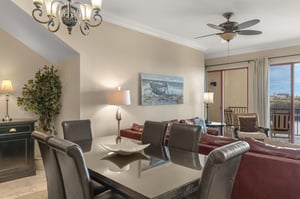 Enjoy meals in a thoughtfully designed dining space with warm lighting, refined finishes, and coastalinspired artwork—perfect for lingering conversations