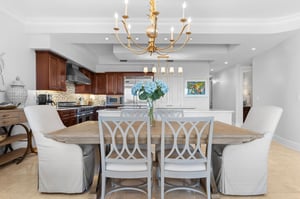 Dining Area Open to Kitchen and Living