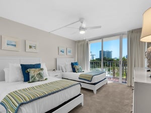 Bedroom 3 with 2 Double Beds