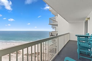 Views to the West from the balcony