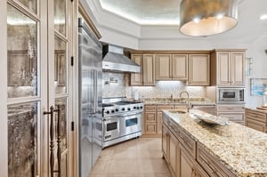 Large Island in Kitchen