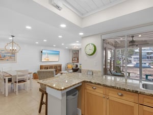 Your openplan kitchen flows into a bright living space where youll love cooking and relaxing together.