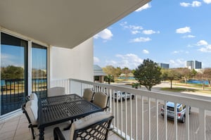 North Balcony off Bedroom 3