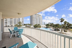 Step onto your private balcony and soak in stunning pool