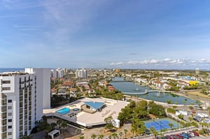 View of Destin Harbor and Slight View of Crab Island